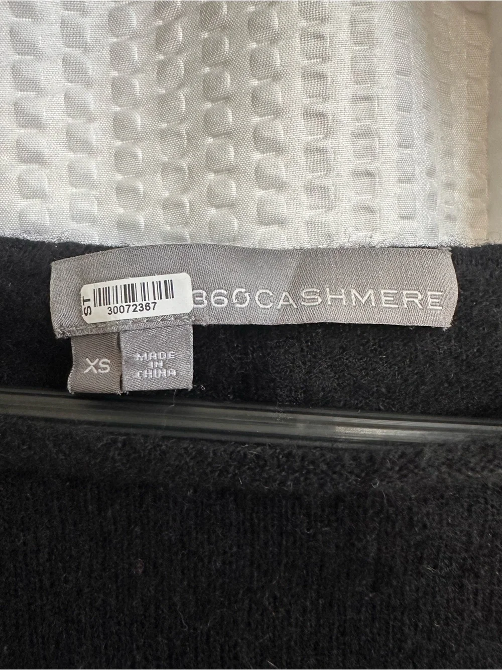 360 Cashmere Striped Knit Mini Dress in Black, Gray & Taupe